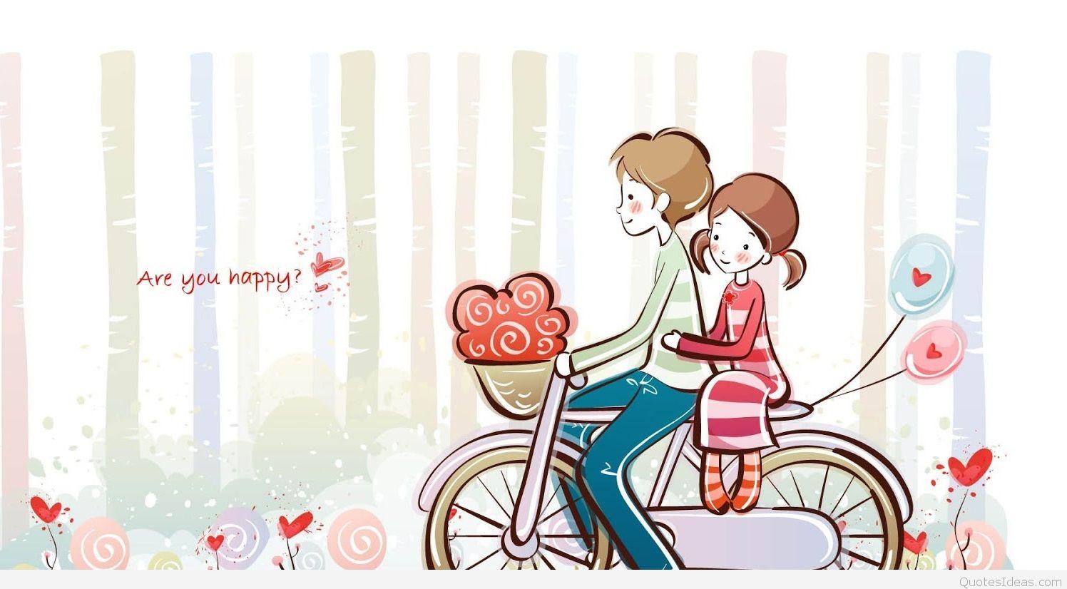 Happy Valentine's day love pics, cartoons, wishes 2016