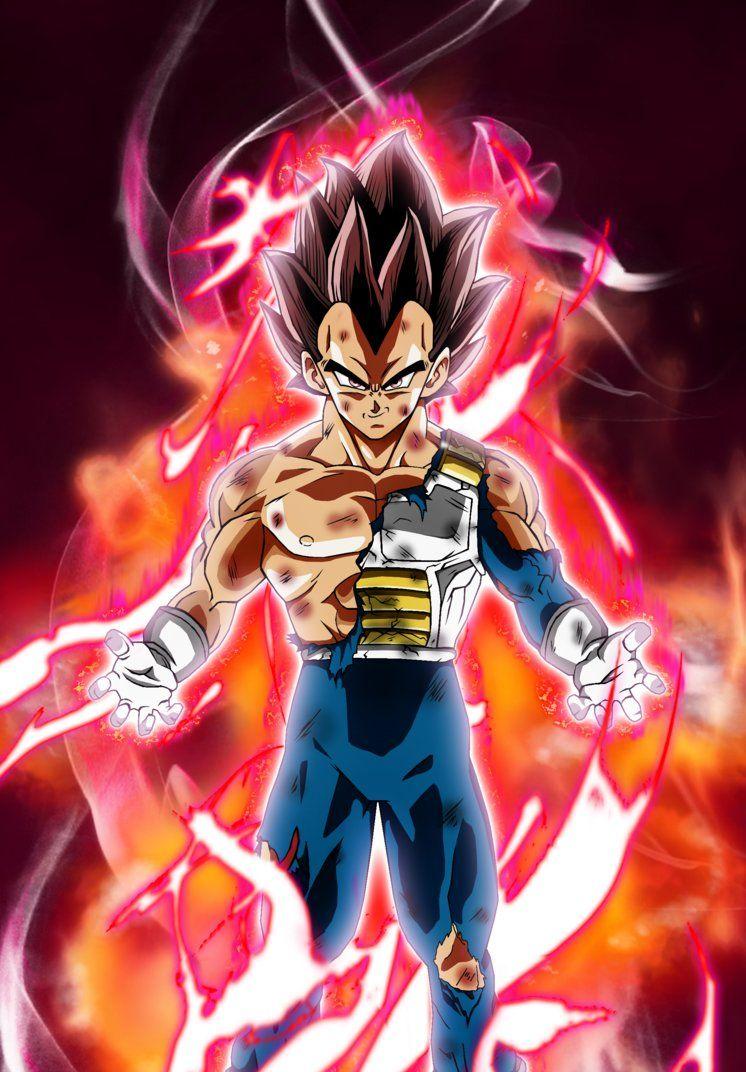 Vegeta Ultra Instinct by JamesBlade. Dragon ball, Dragon, Dragon