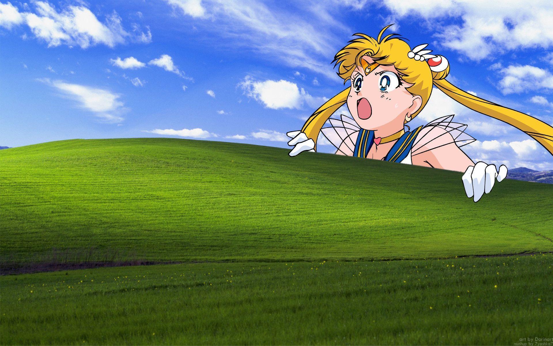 Sailor Moon Aesthetic Desktop Scenery Wallpapers Wallpaper Cave