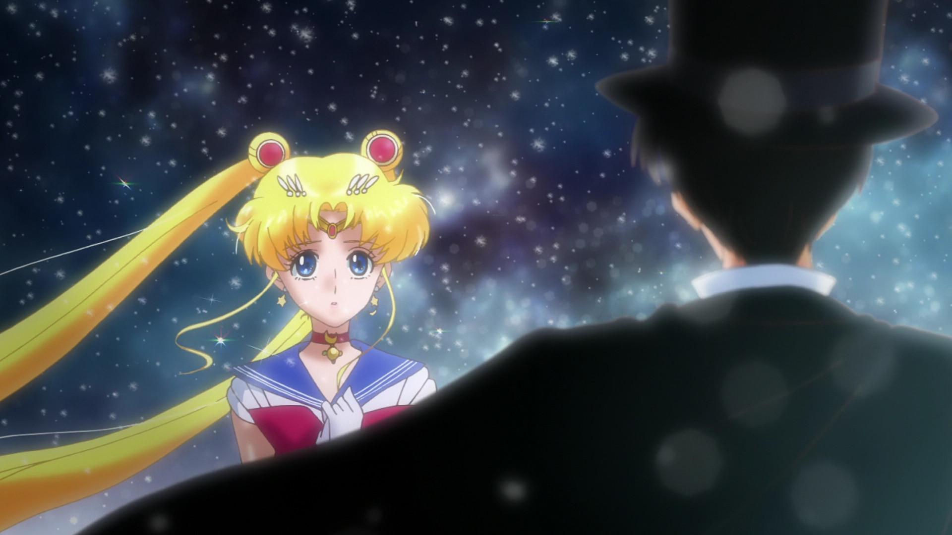 Sailor Moon and Tuxedo Mask Wallpaper