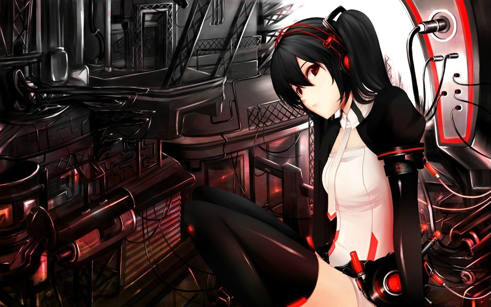 Anime Girl Gaming Wallpaper Free Anime Girl Gaming Background