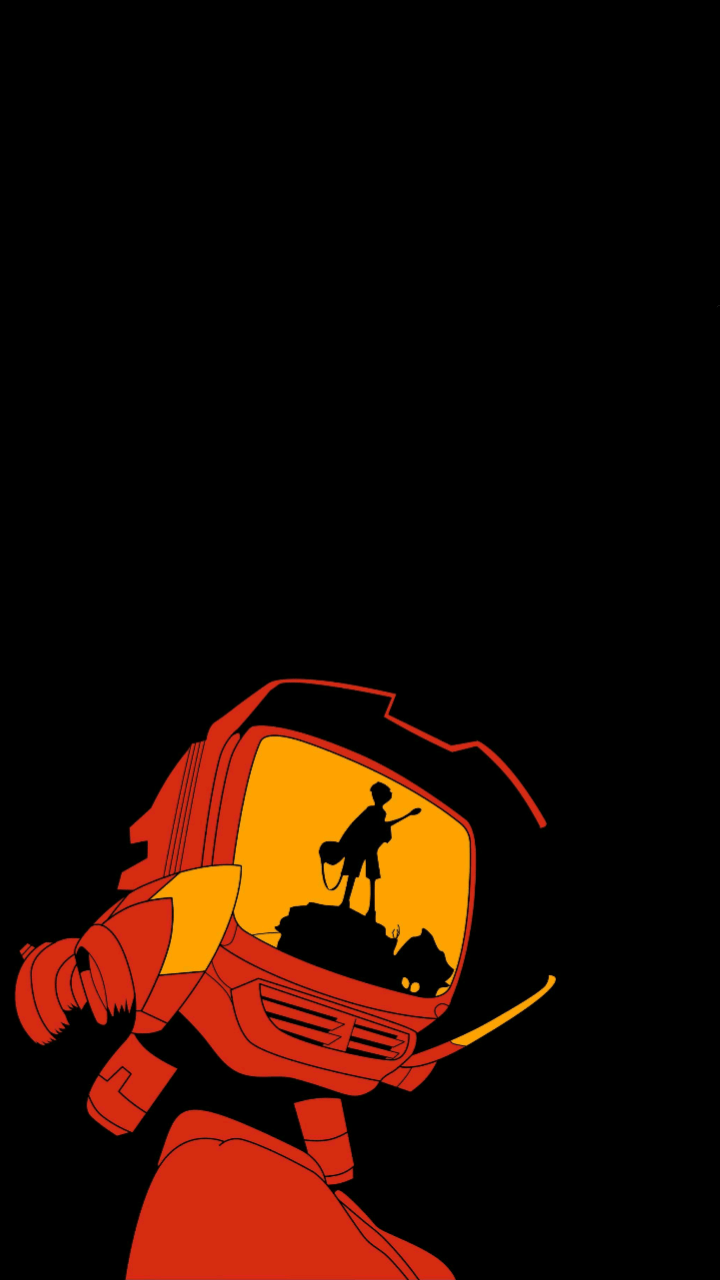 Just finished FLCL and loved it, made a wallpaper after