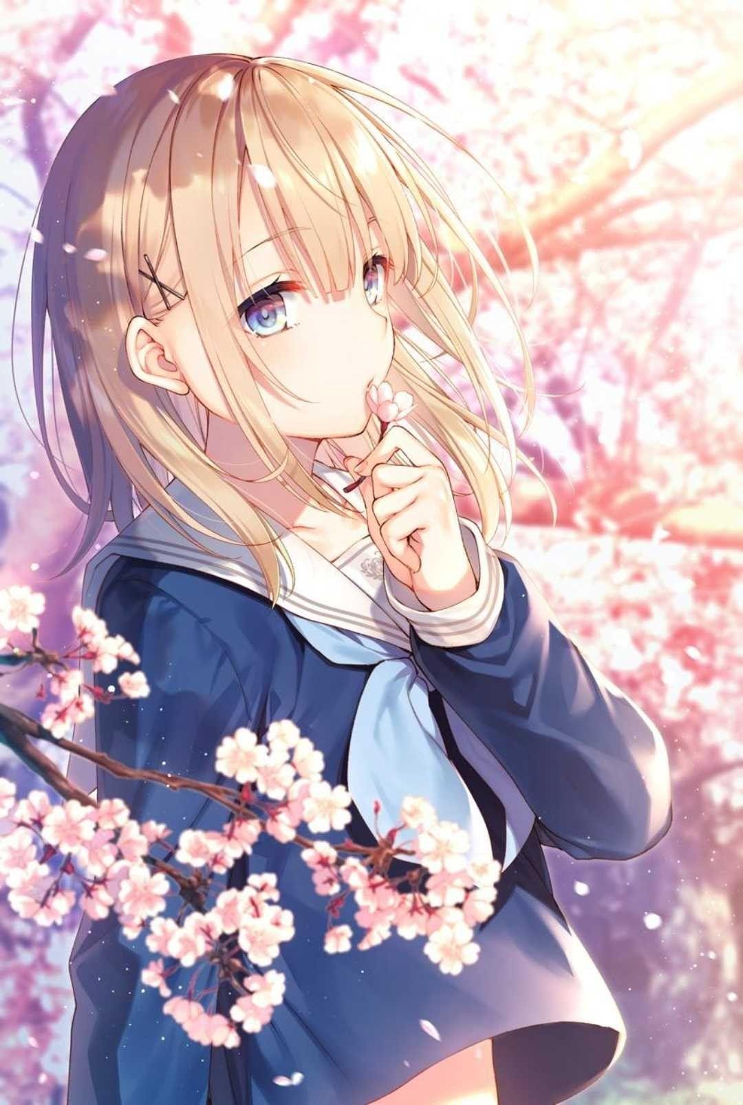 Beautiful Anime Girl Student Wallpapers - Wallpaper Cave
