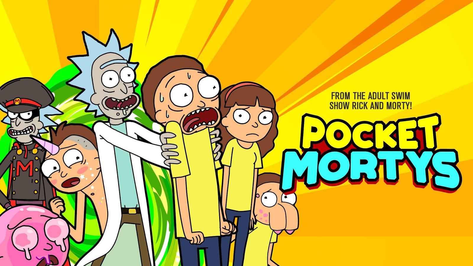 Most viewed Rick And Morty: Pocket Mortys wallpaperK Wallpaper