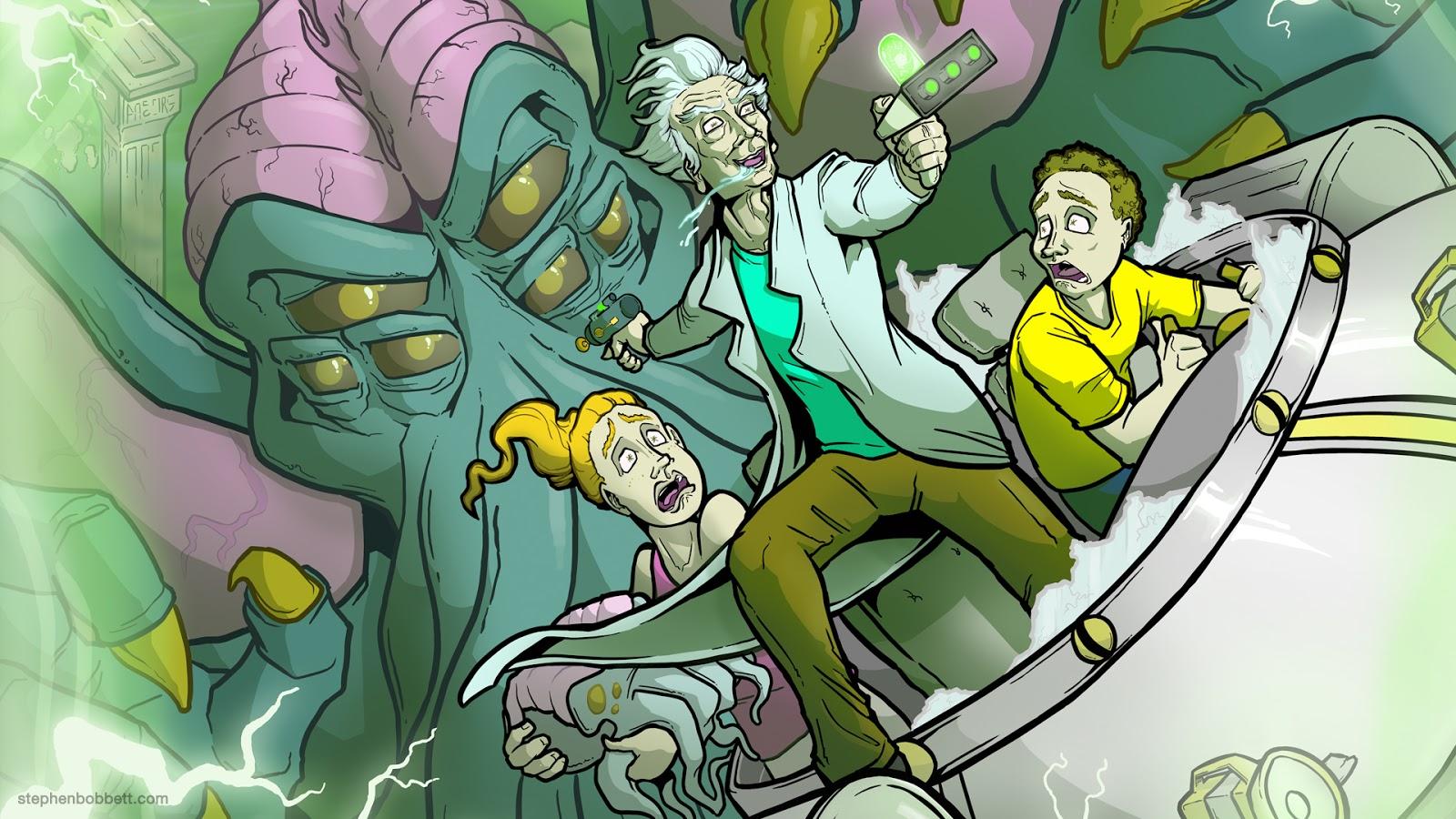 1080p Rick and Morty HD Wallpaper (2019) HD Background