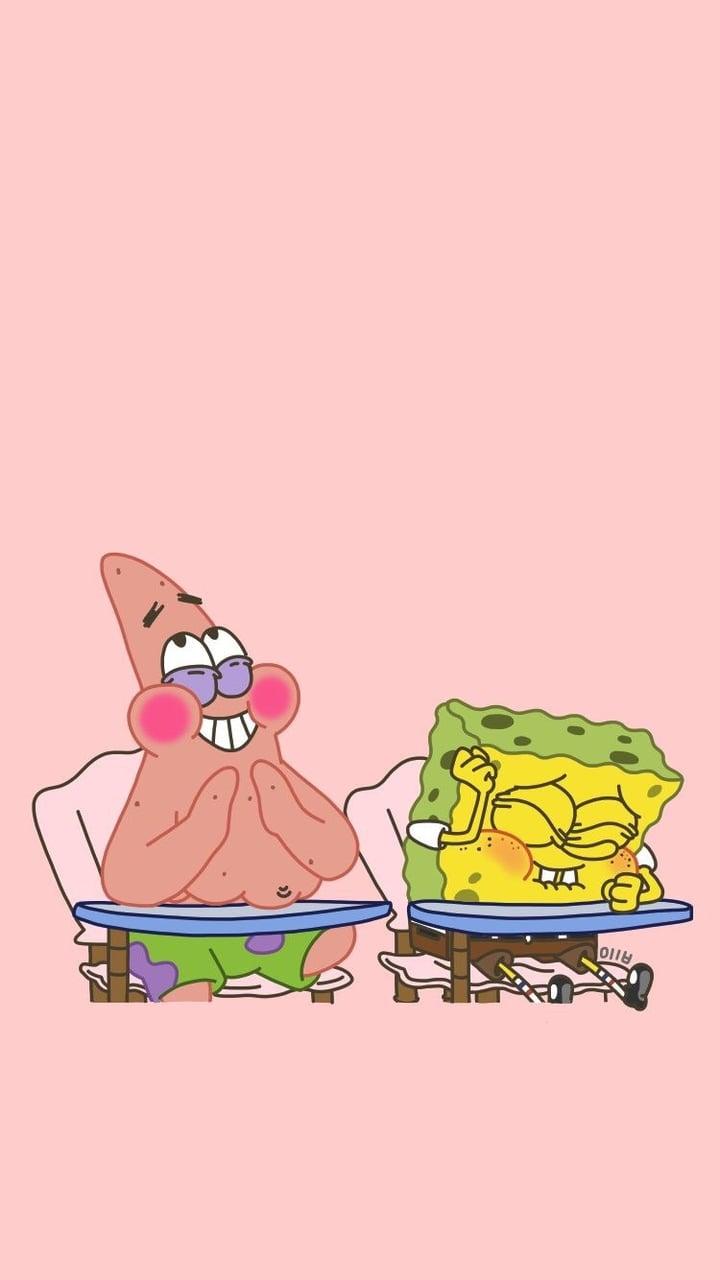 Spongebob And Patrick, Download Wallpaper