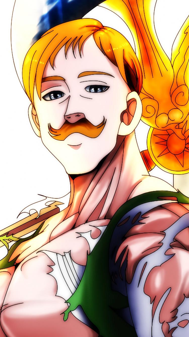 Download 750x1334 wallpaper escanor, the seven deadly sins, anime