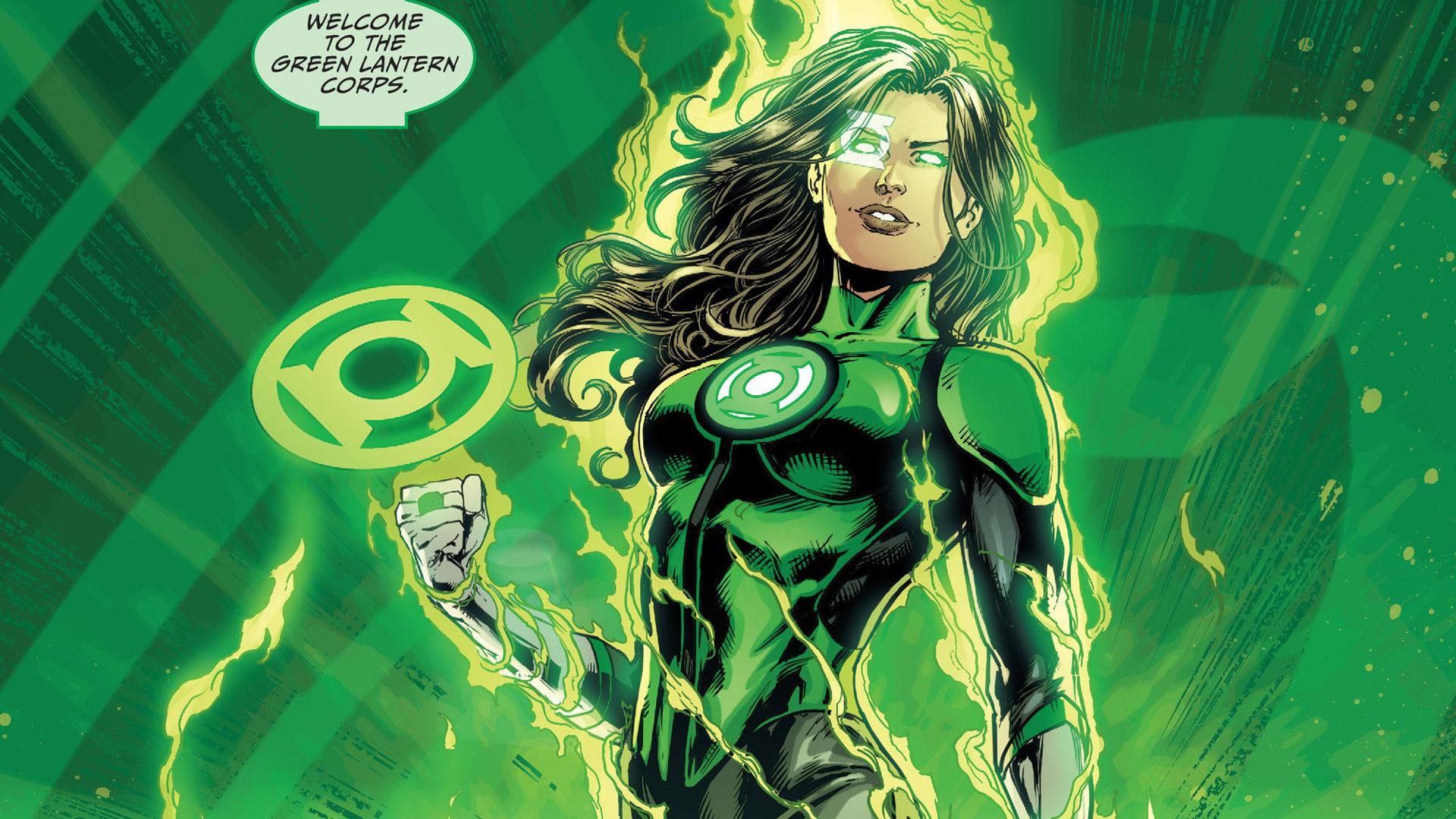 Green Lantern Jessica Cruz Wallpaper Ultrahd 4k Background Image