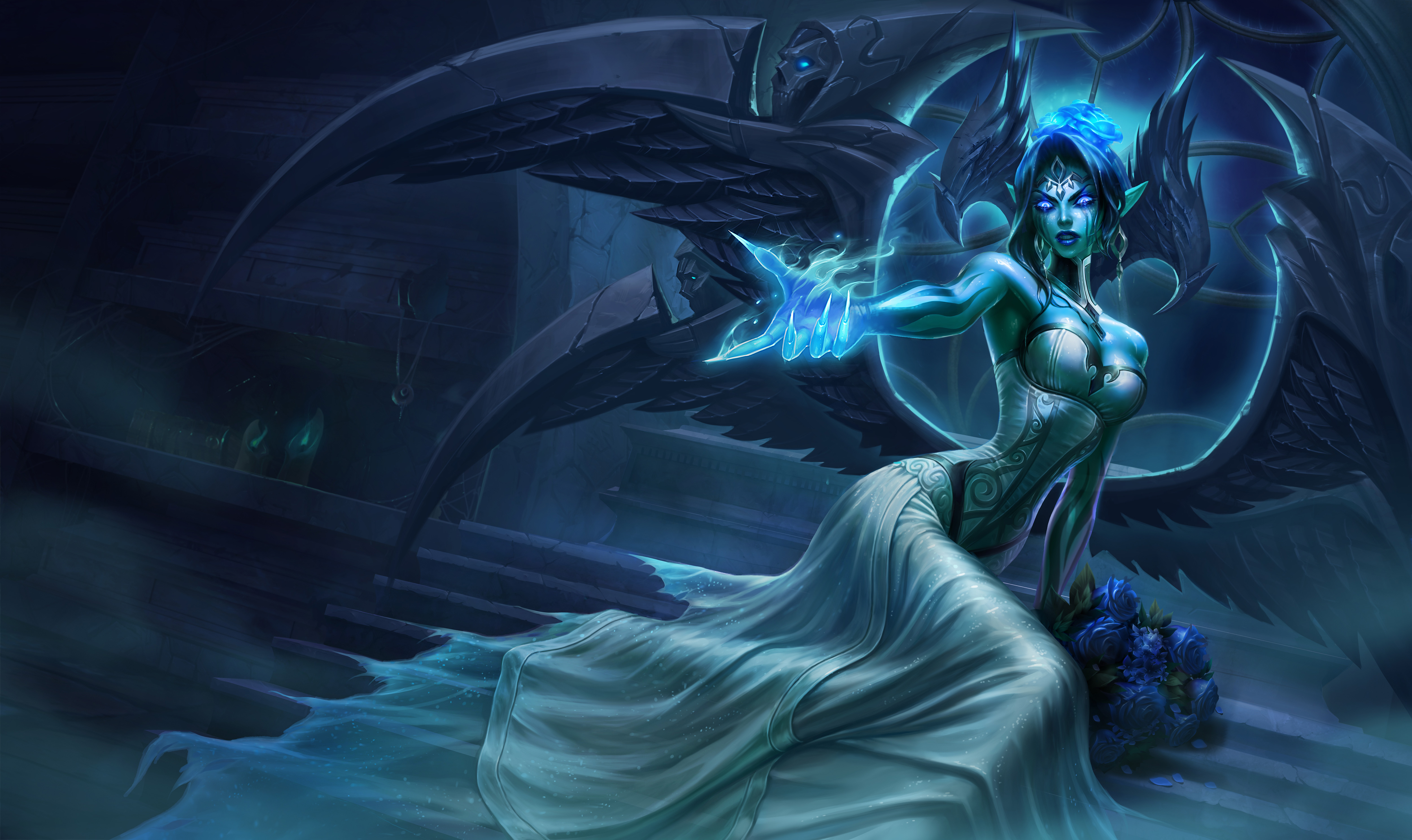 Ghost Bride Morgana 4k Ultra HD Wallpaper. Background Image