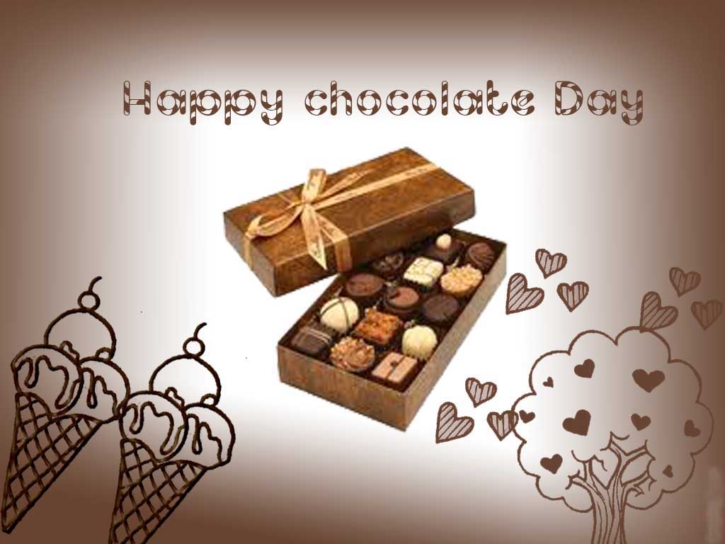 Happy Chocolate Day Wishes Graphic Picture Happy