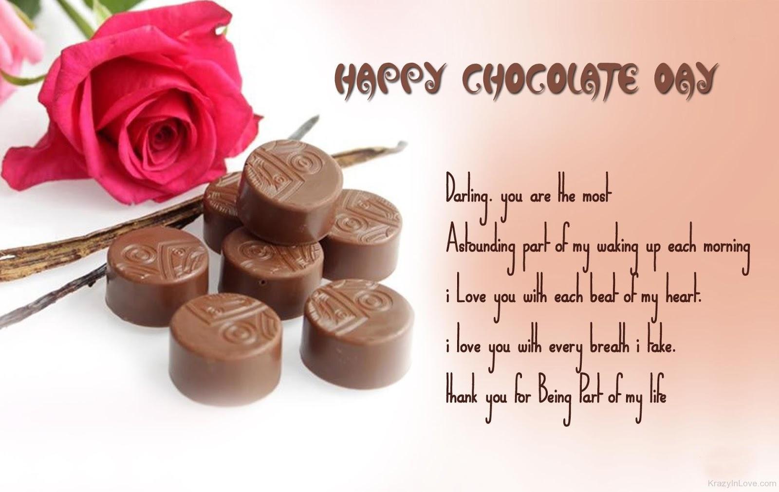 Happy Chocolate Day Wishes February 2020. Download Pics