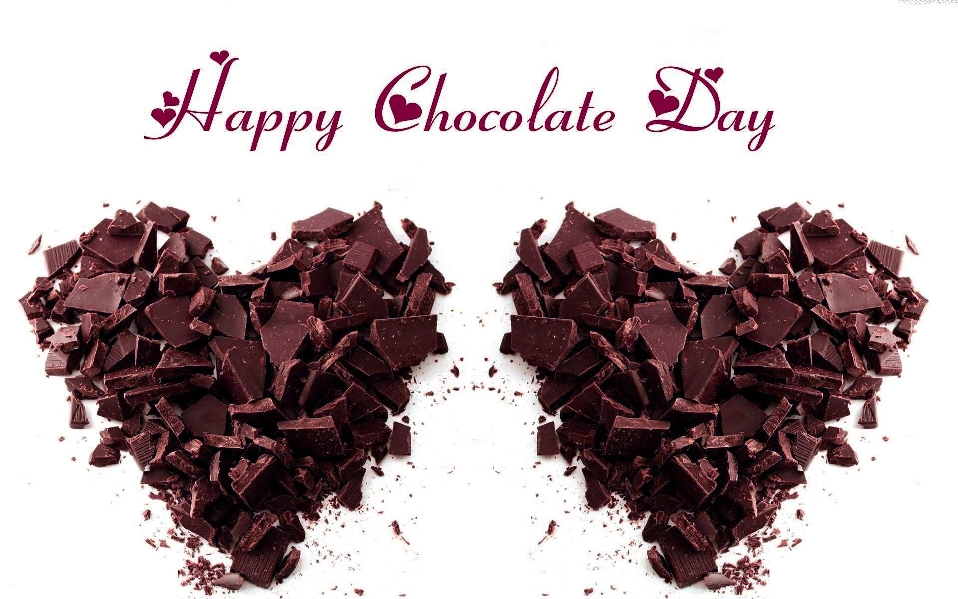 Chocolate Day Love Chocolates HD Wallpaper