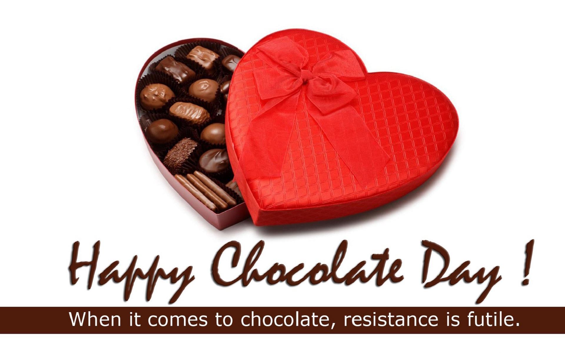 Happy Chocolate Day Best Wishes Wallpaper Morning With