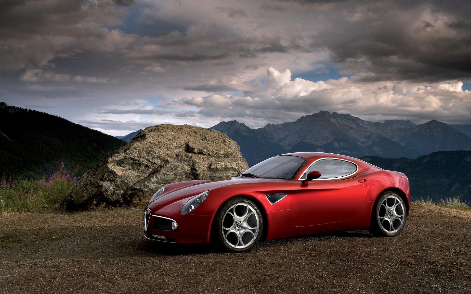 Alfa Romeo 8C Competizione desktop PC and Mac wallpaper