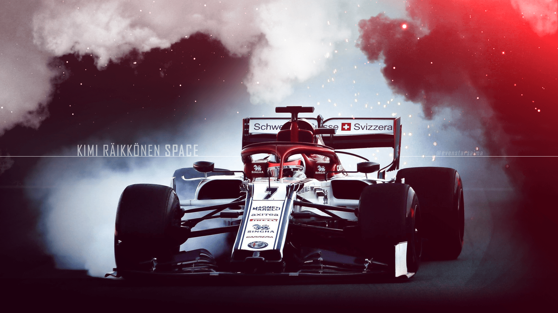 Desktop + Mobile Wallpaper. KIMI RÄIKKÖNEN SPACE