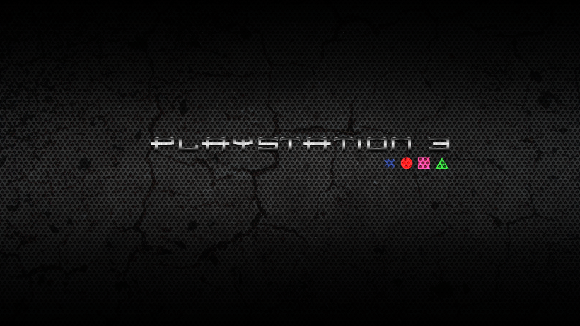 Playstation 3 Carbon Wallpaper. PlayStation x○□△
