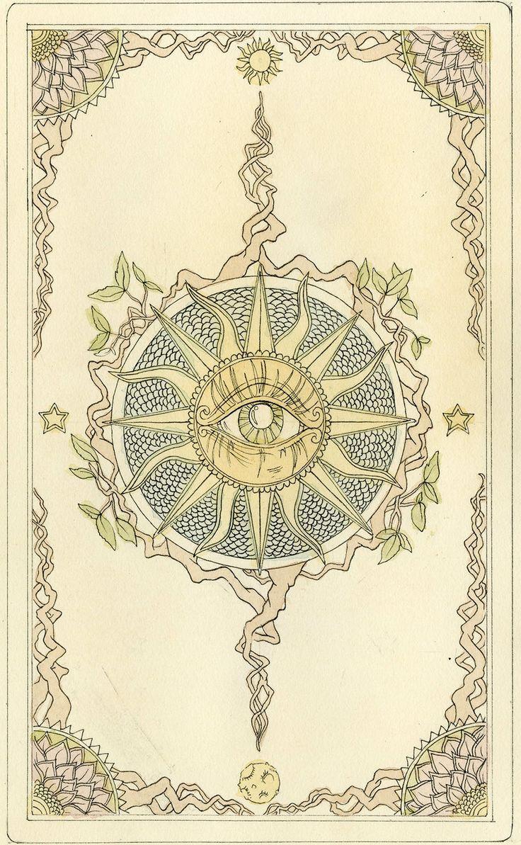 ❥. Tarot card tattoo, Occult art, Card tattoo