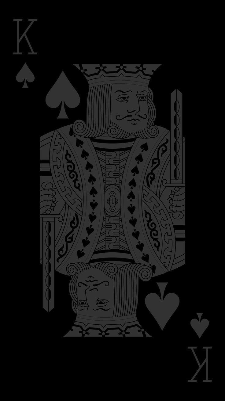 The Kings Card. This is a wallpaper that looks both ways. If you