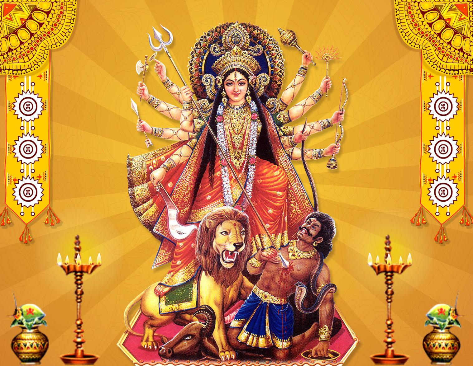 pic new posts: HD Wallpaper Durga Mata
