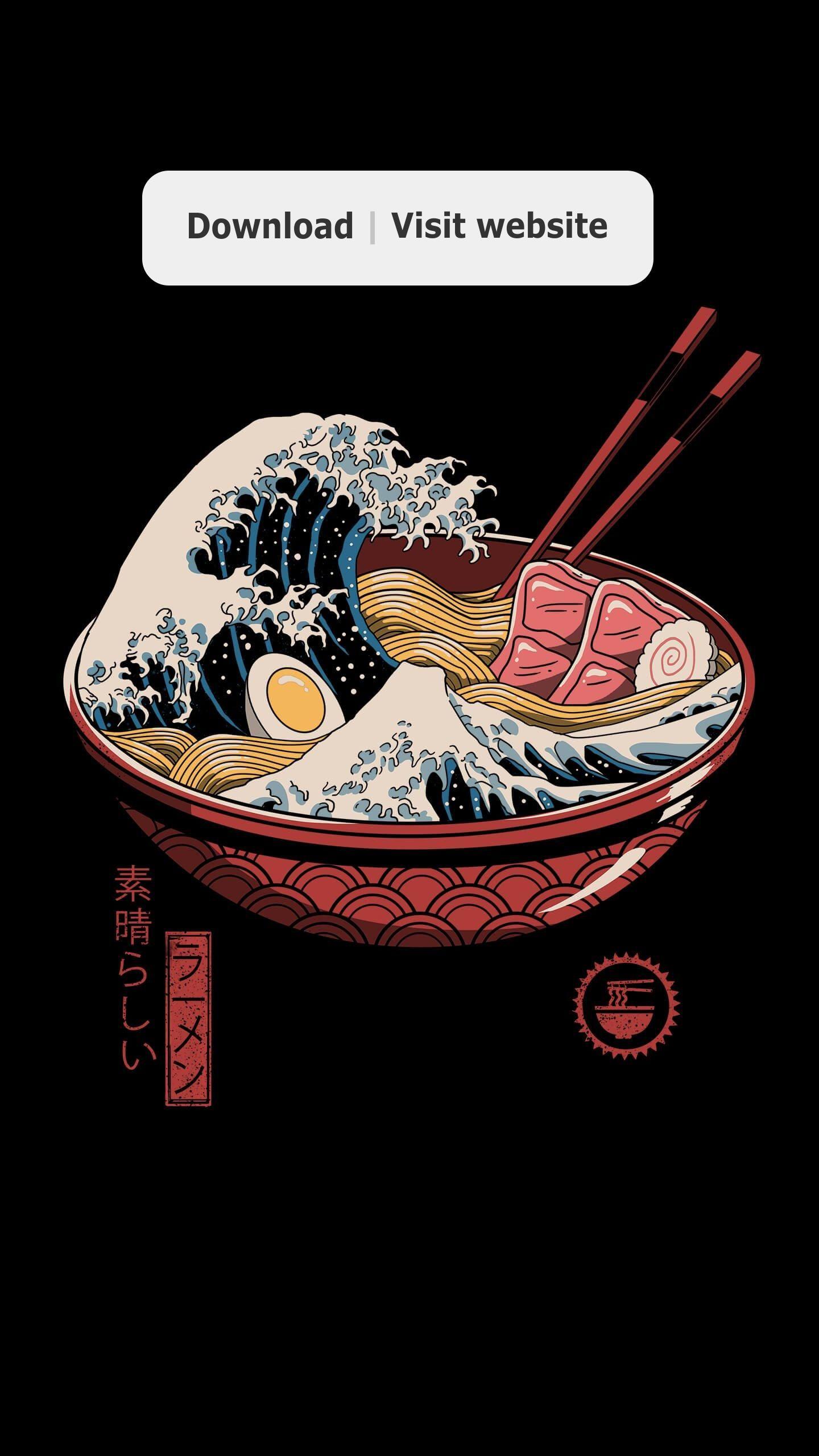 Japanese ramen paint. Art, Wall art prints, Japanese culture