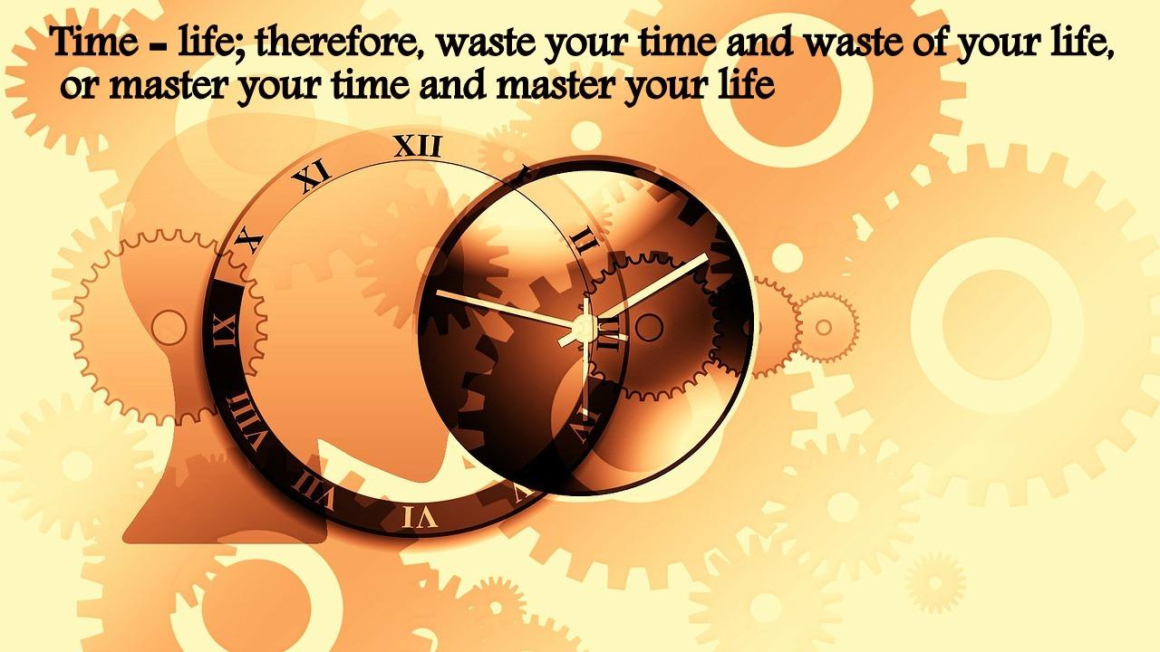 Time Management Quotes & HD Wallpaper for Bloggers