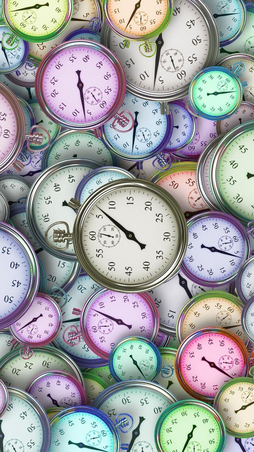 MuchaTseBle. Phone wallpaper image, Clock, Time management