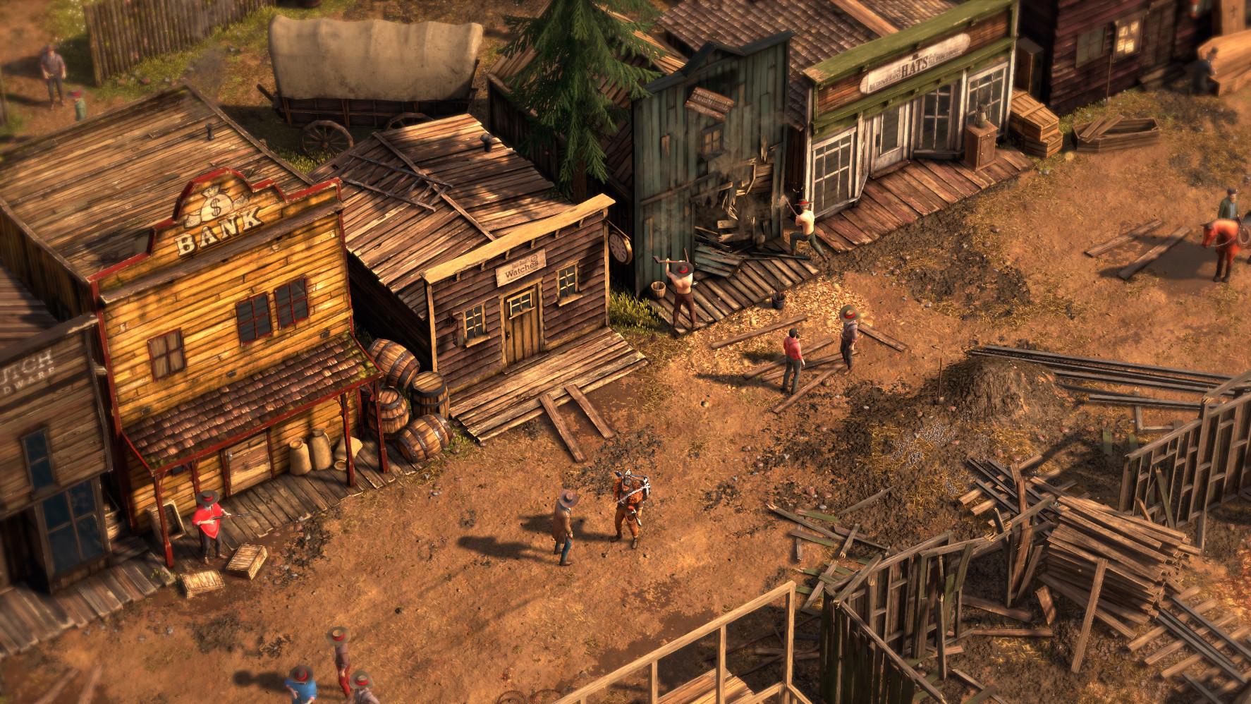 Desperados III is Shadow Tactics wearing a lovely cowboy coat