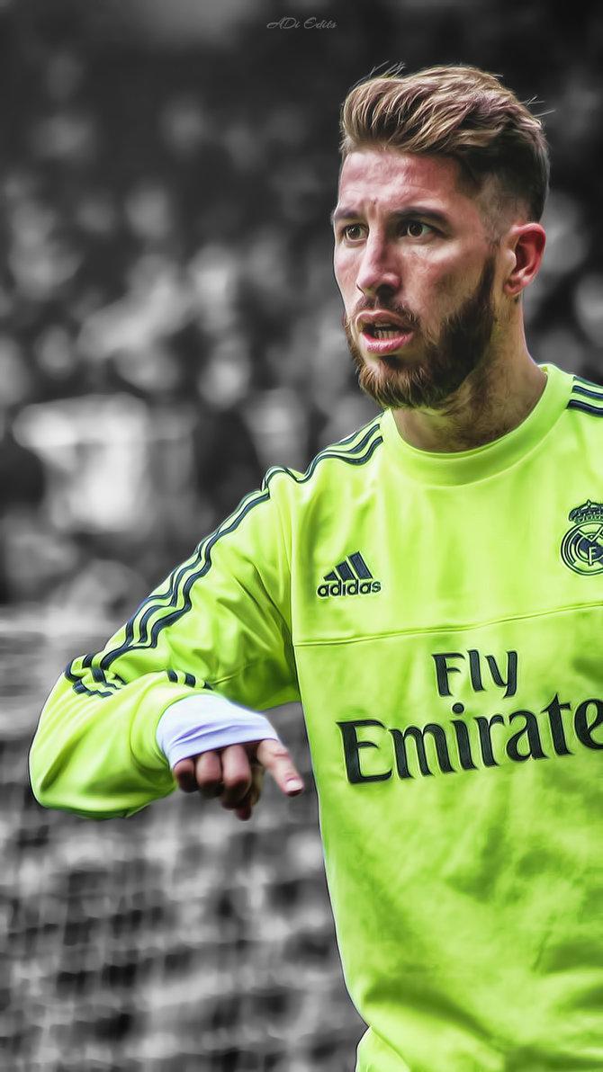 Sergio Ramos iPhone Wallpaper HD wallpaper