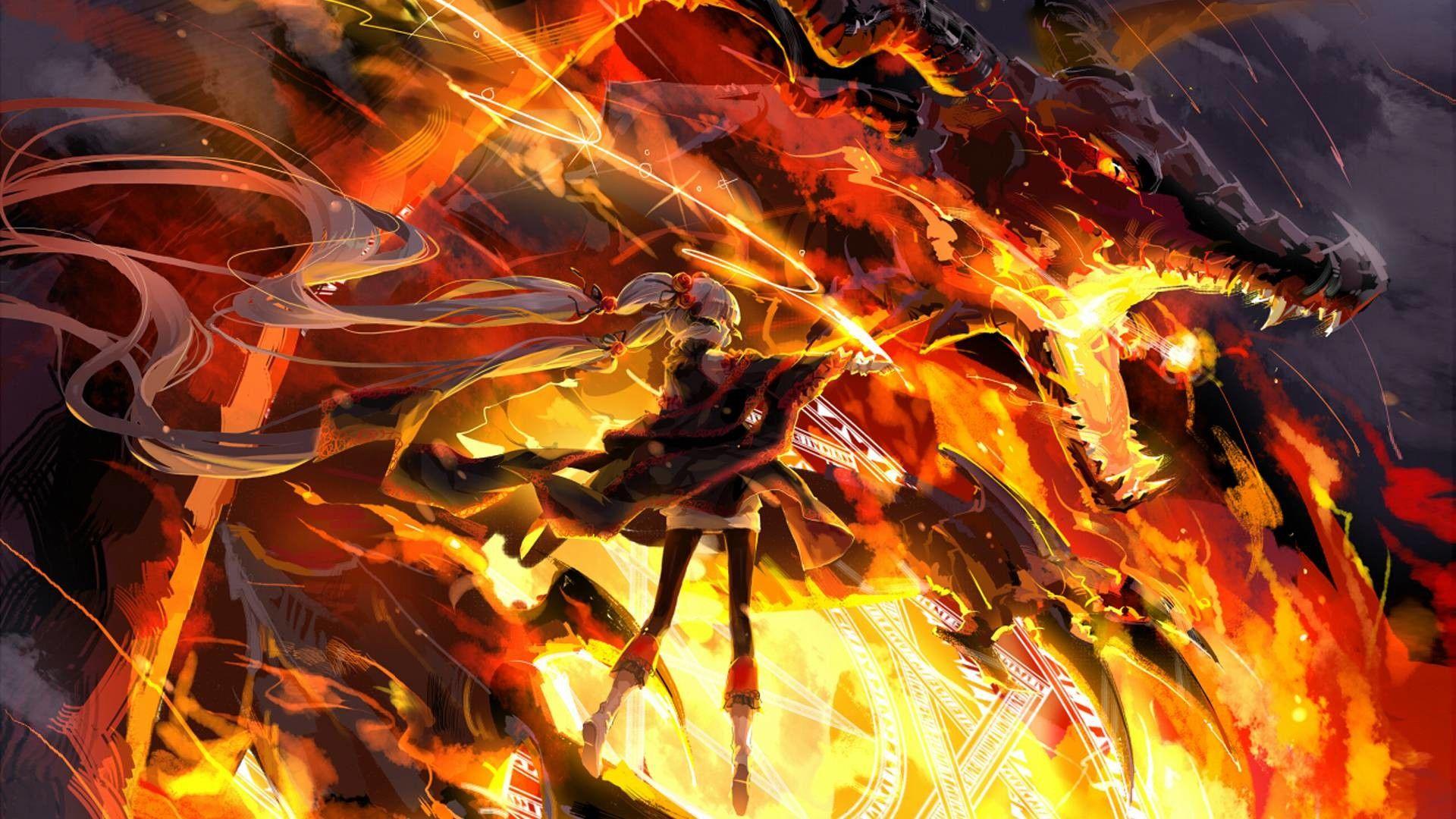 Anime Dragon Wallpaper Free Anime Dragon Background