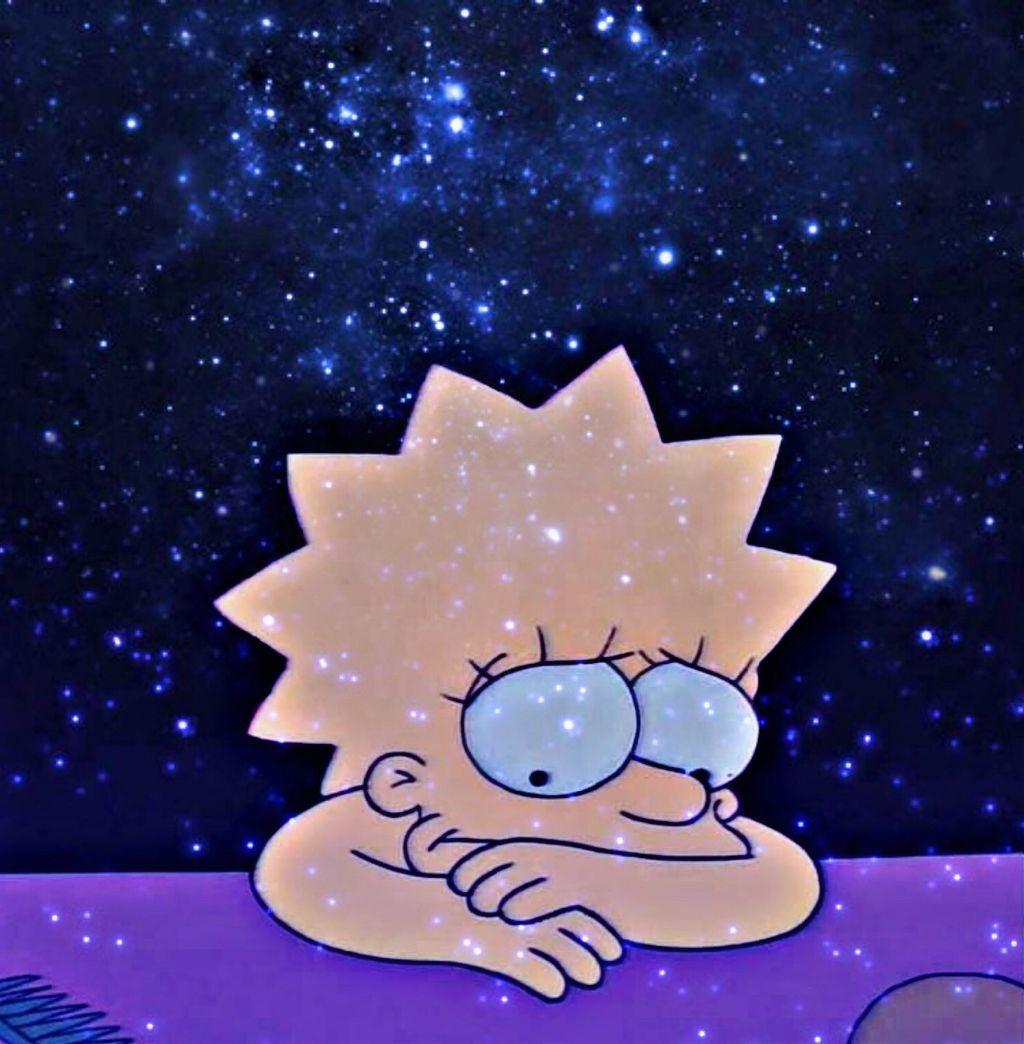 Lisa Simpson Aesthetic Crying Wallpapers Wallpaper Cave