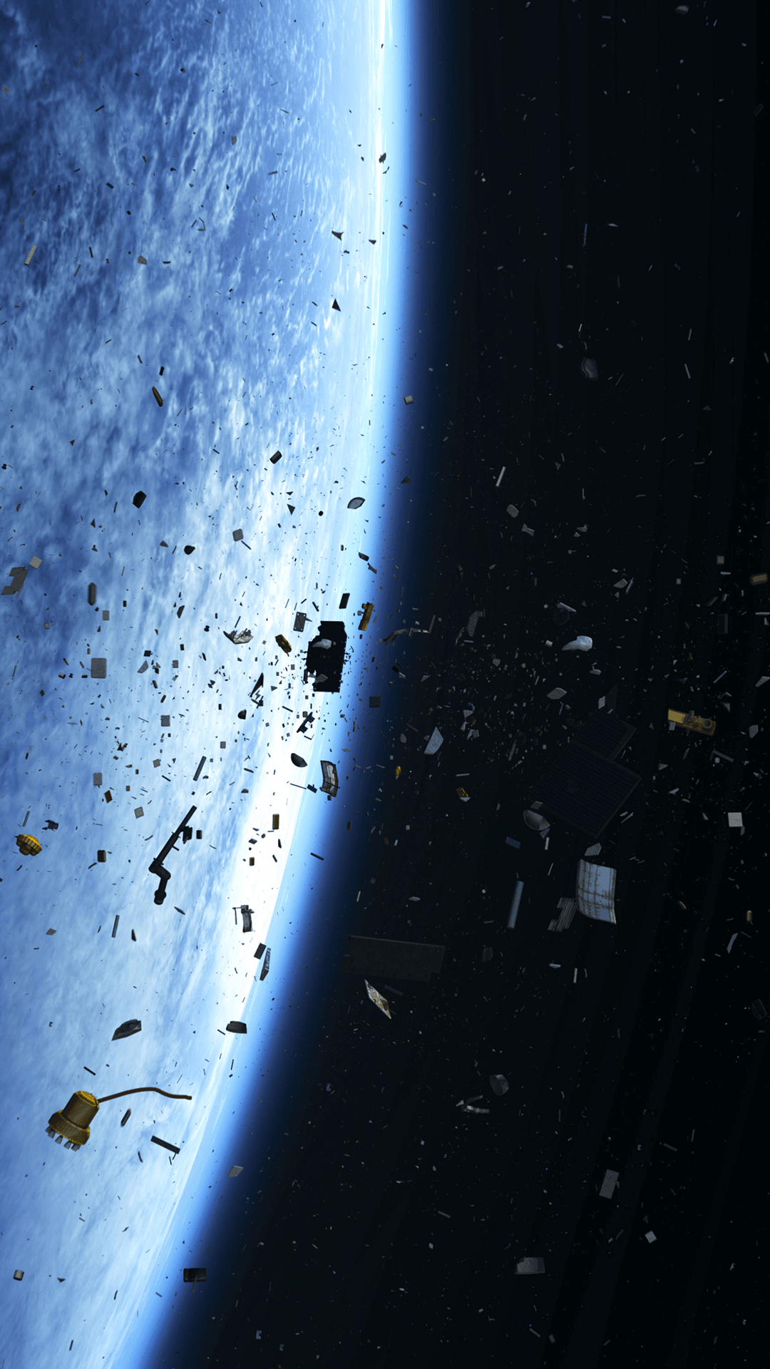 Free HD Space Debris iPhone Wallpapers For Download ...0527