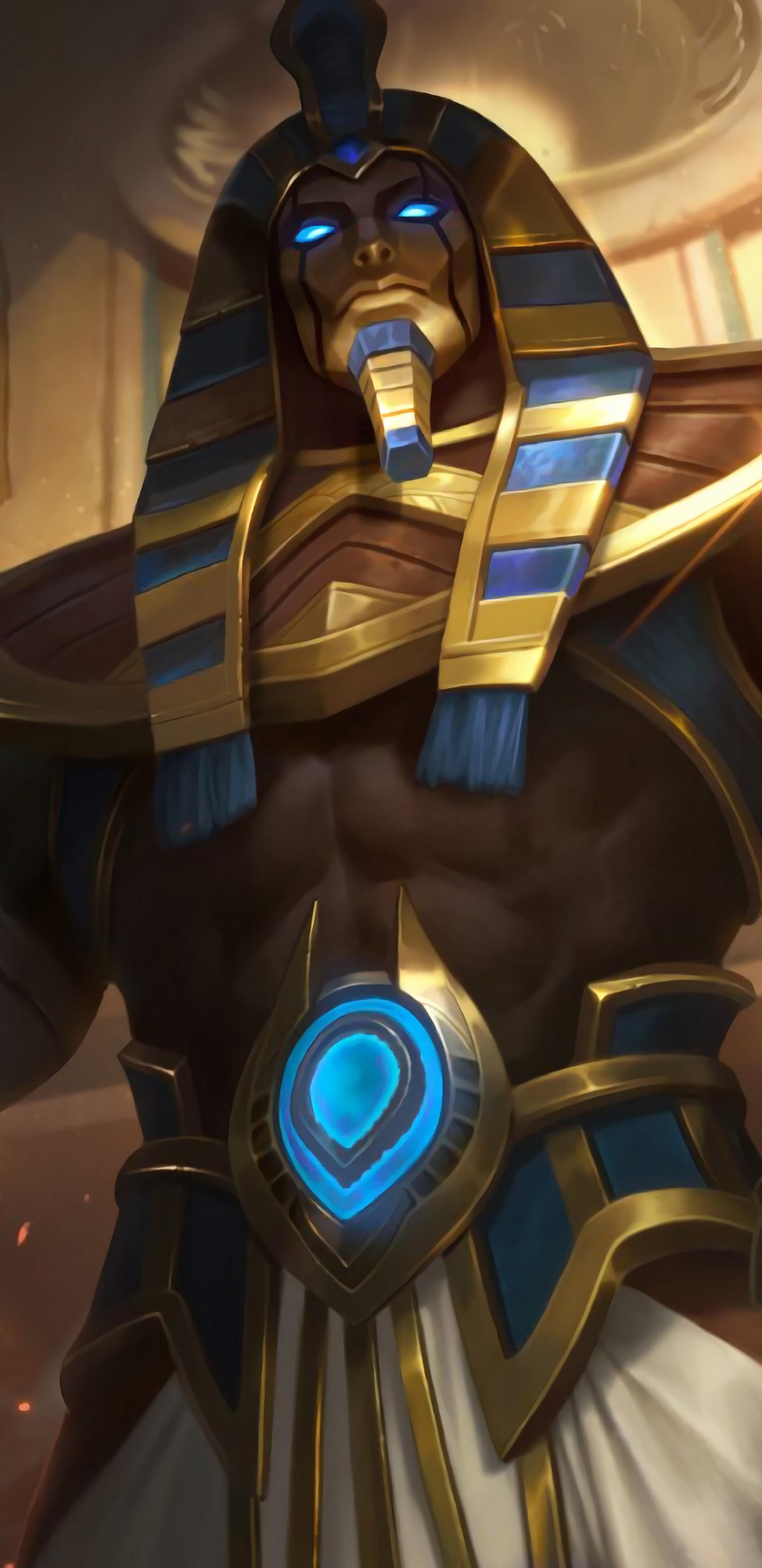 Roger Anubis Skin Mobile Legends 4K Wallpaper