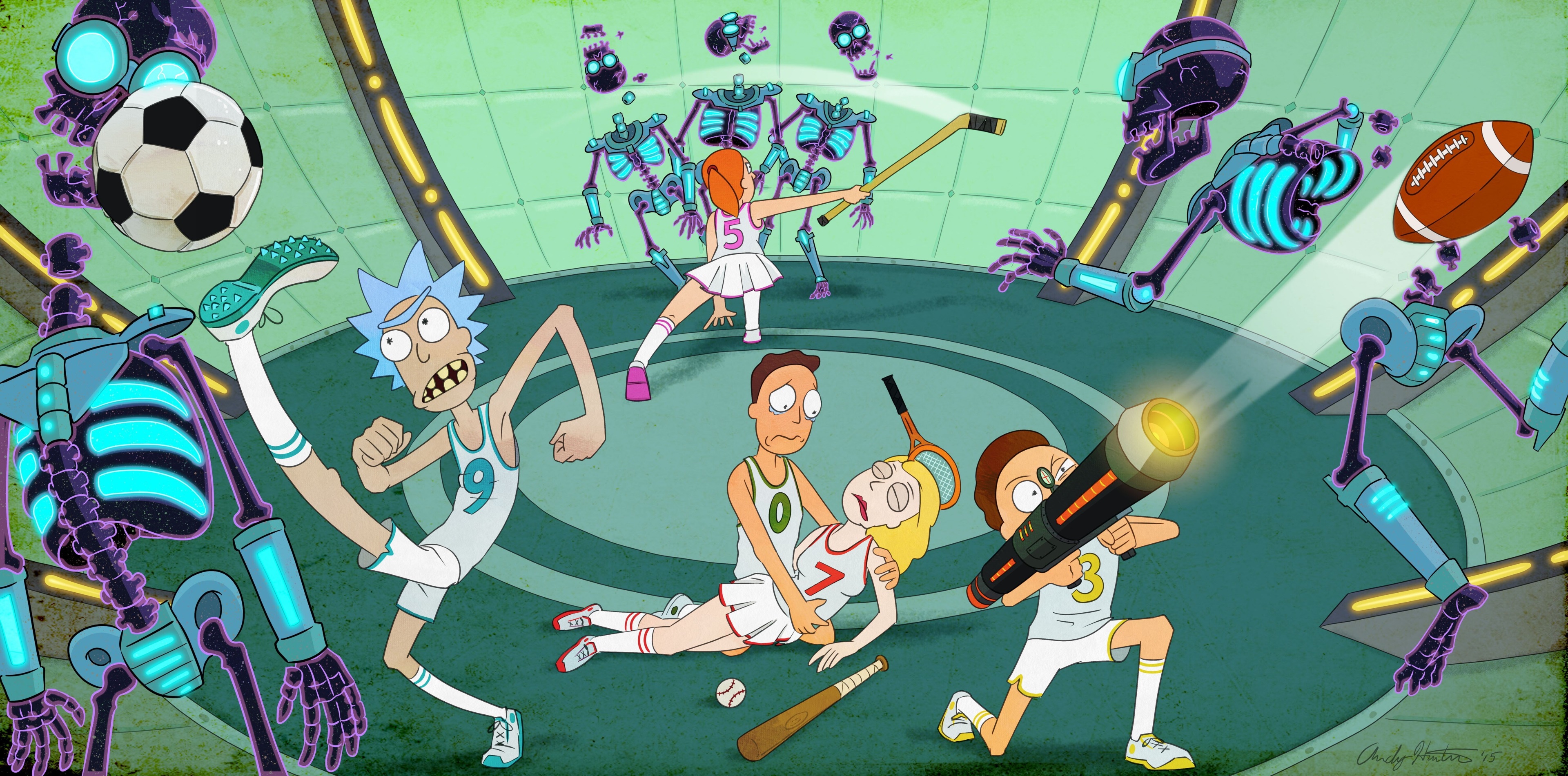 Rick And Morty Background 1920x1080 4k 3840x1901 Rick