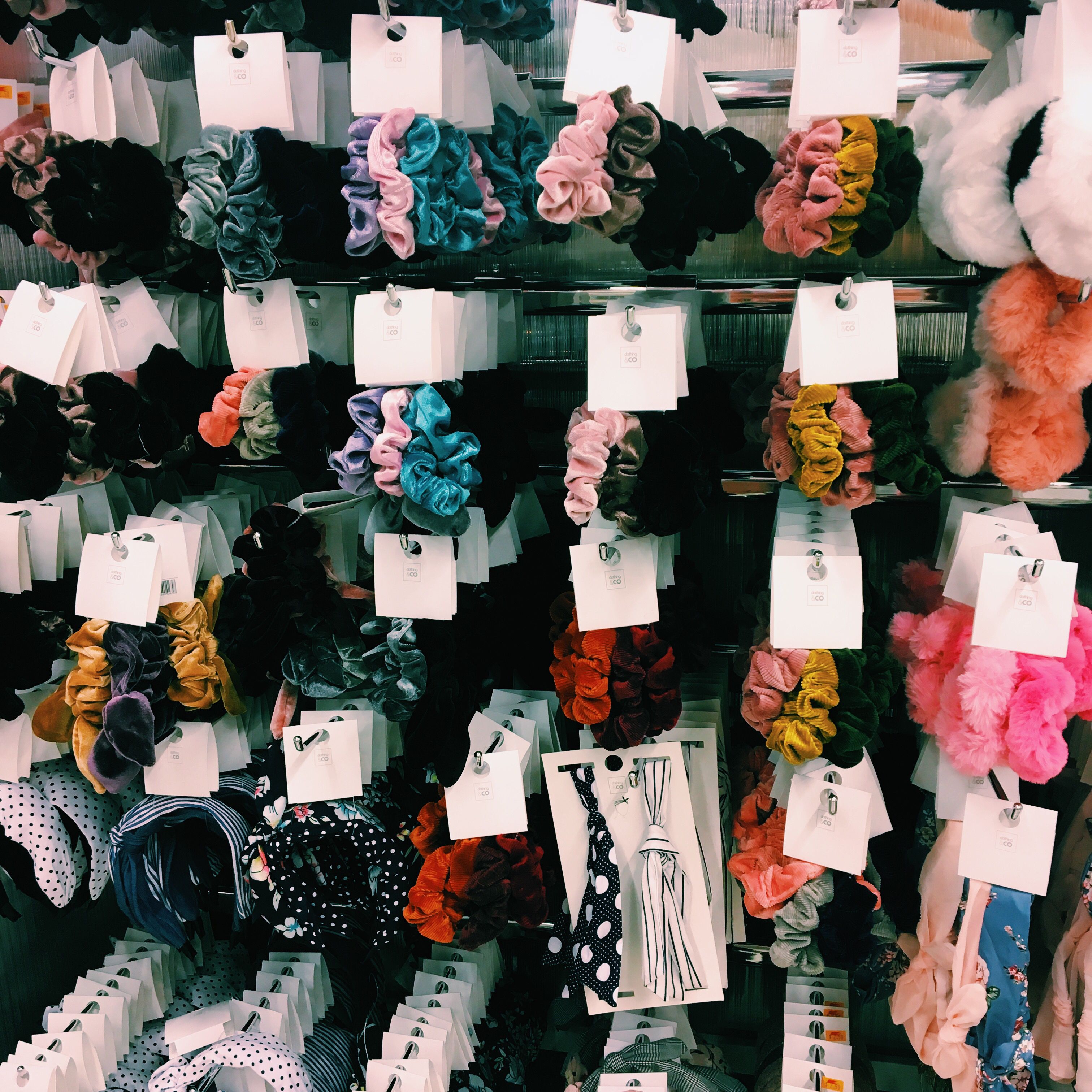 VSCO scrunchies at the local Kmart♡♡. Scrunchies, Cute