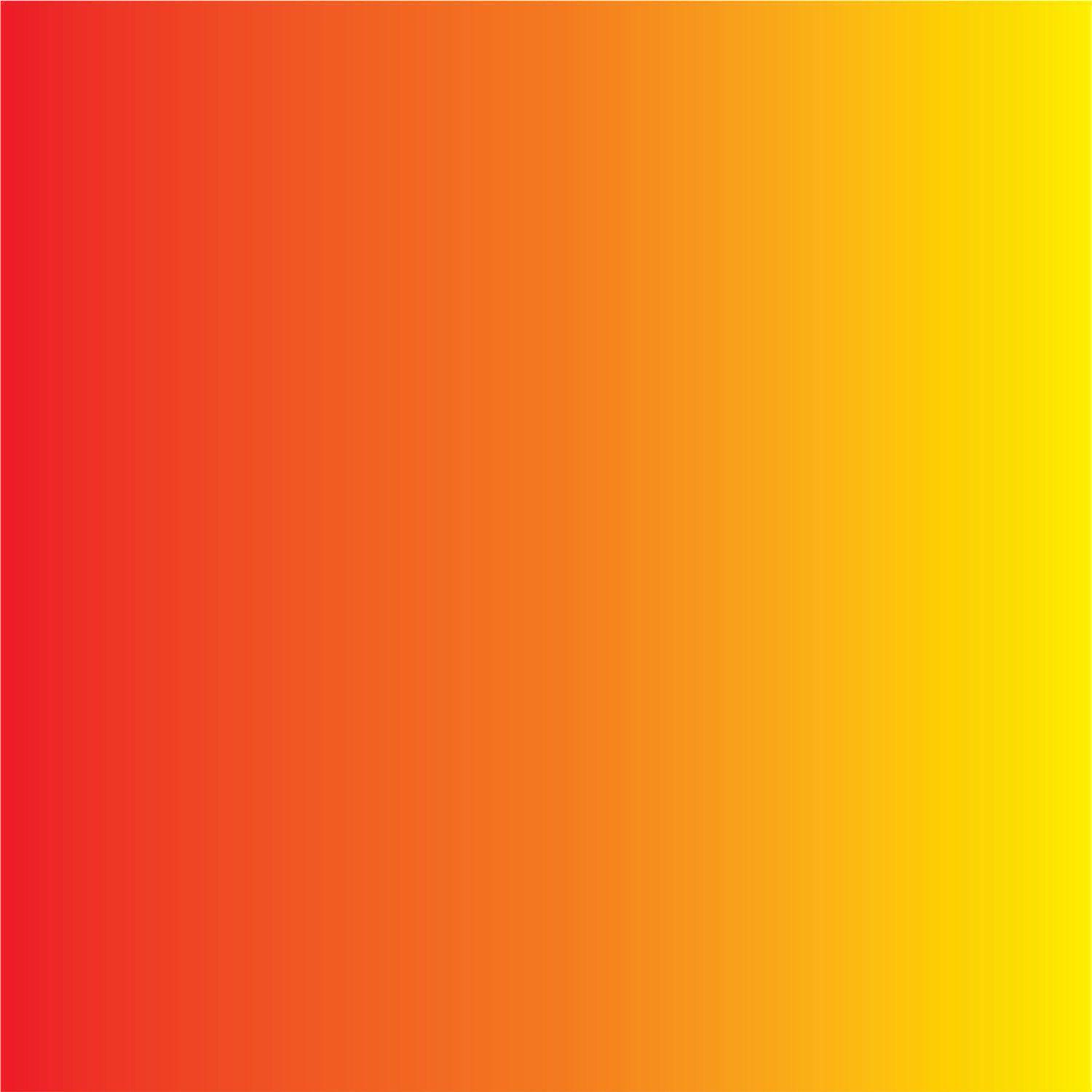 Red, orange and yellow Ombre print craft vinyl sheet