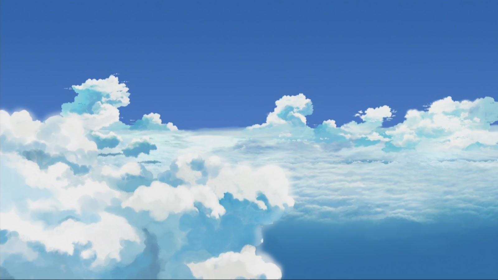 Sky Anime Scenery Wallpapers - Wallpaper Cave