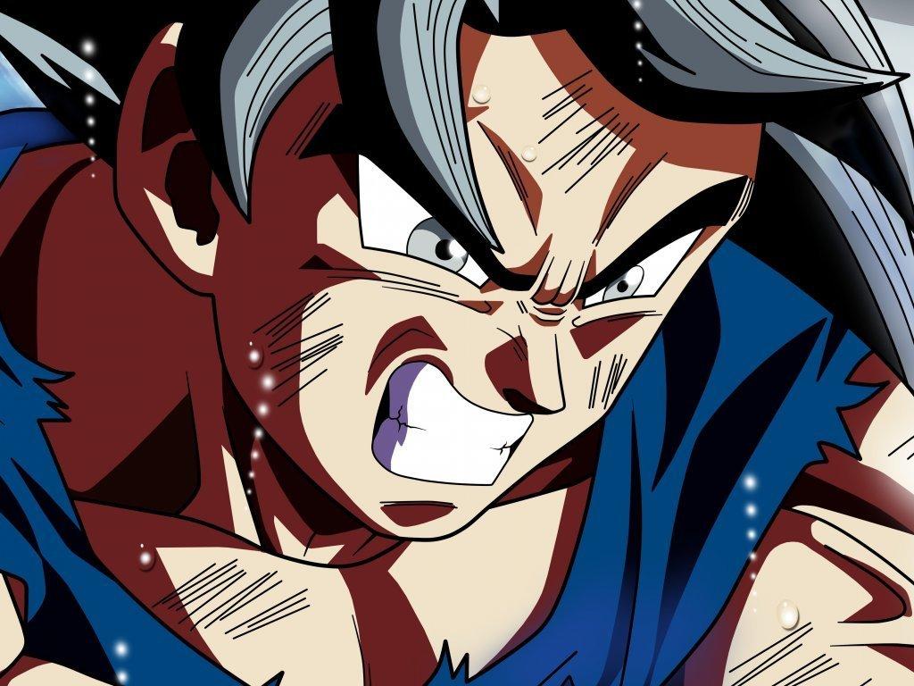Goku, angry face, anime, dragon ball super hd wallpaper, 5760x3240