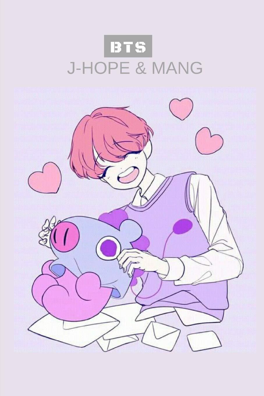 KPOP BT21 BTS J HOPE AND MANG THE DANCING PONY NOTEBOOK For ARMYs: Back To School 6x9 College Ruled Blank Lined Journal For Girls And Boys: Amazon.ca: FlyingBooks: Books