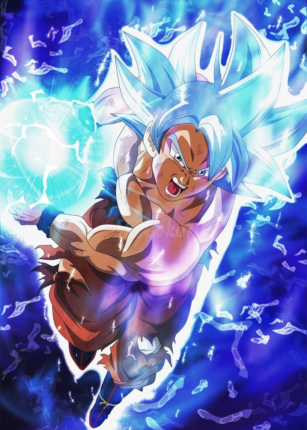 Ultra Instinct Goku Kamehameha by SkyGoku7. Dragon ball, Dragon