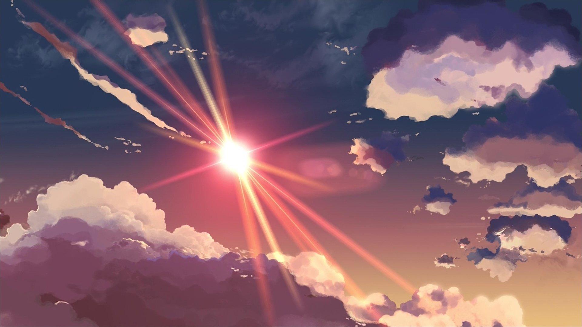 Anime Scenery Wallpaper High Quality Resolution On