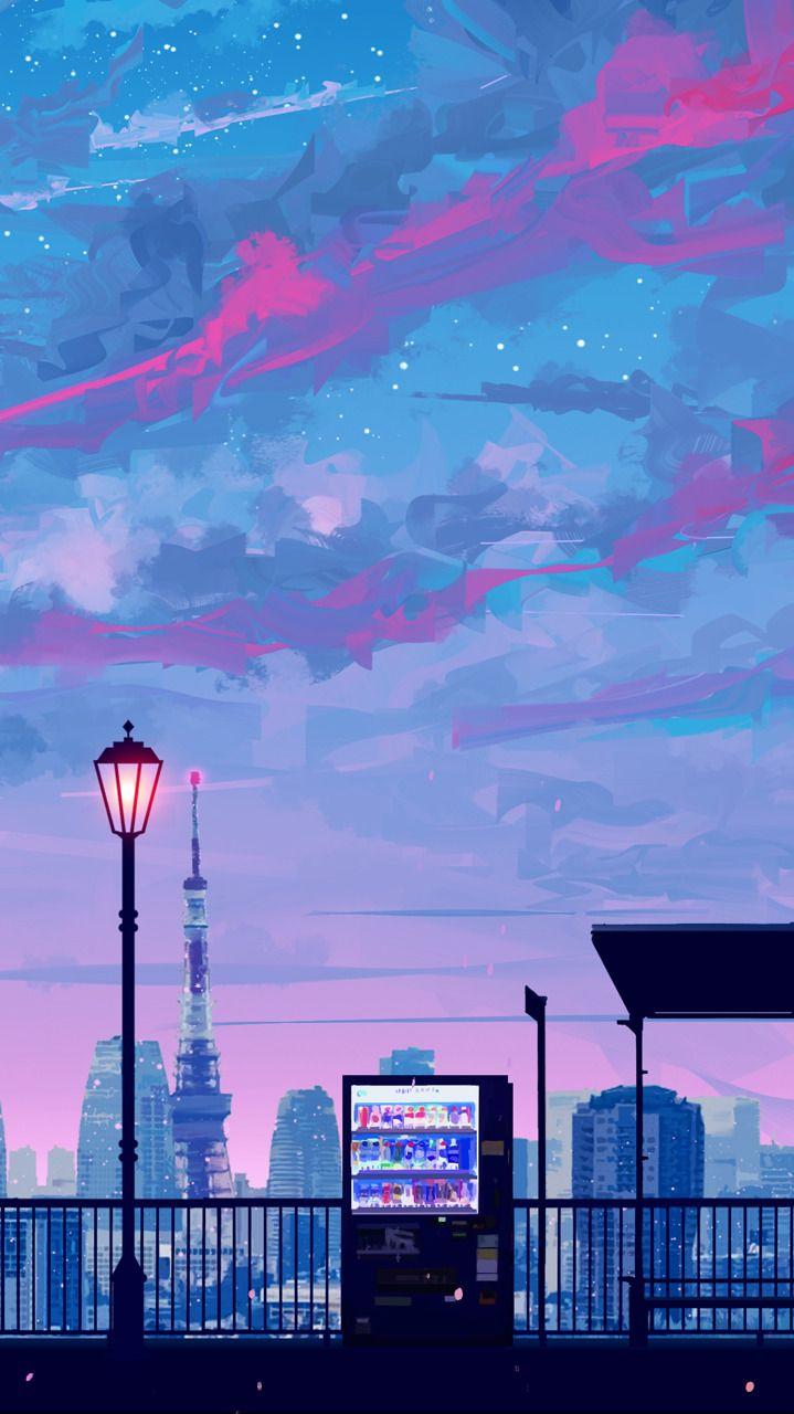 ✧・ﾟ: *✧・ﾟ:*. Anime scenery wallpaper, Aesthetic pastel