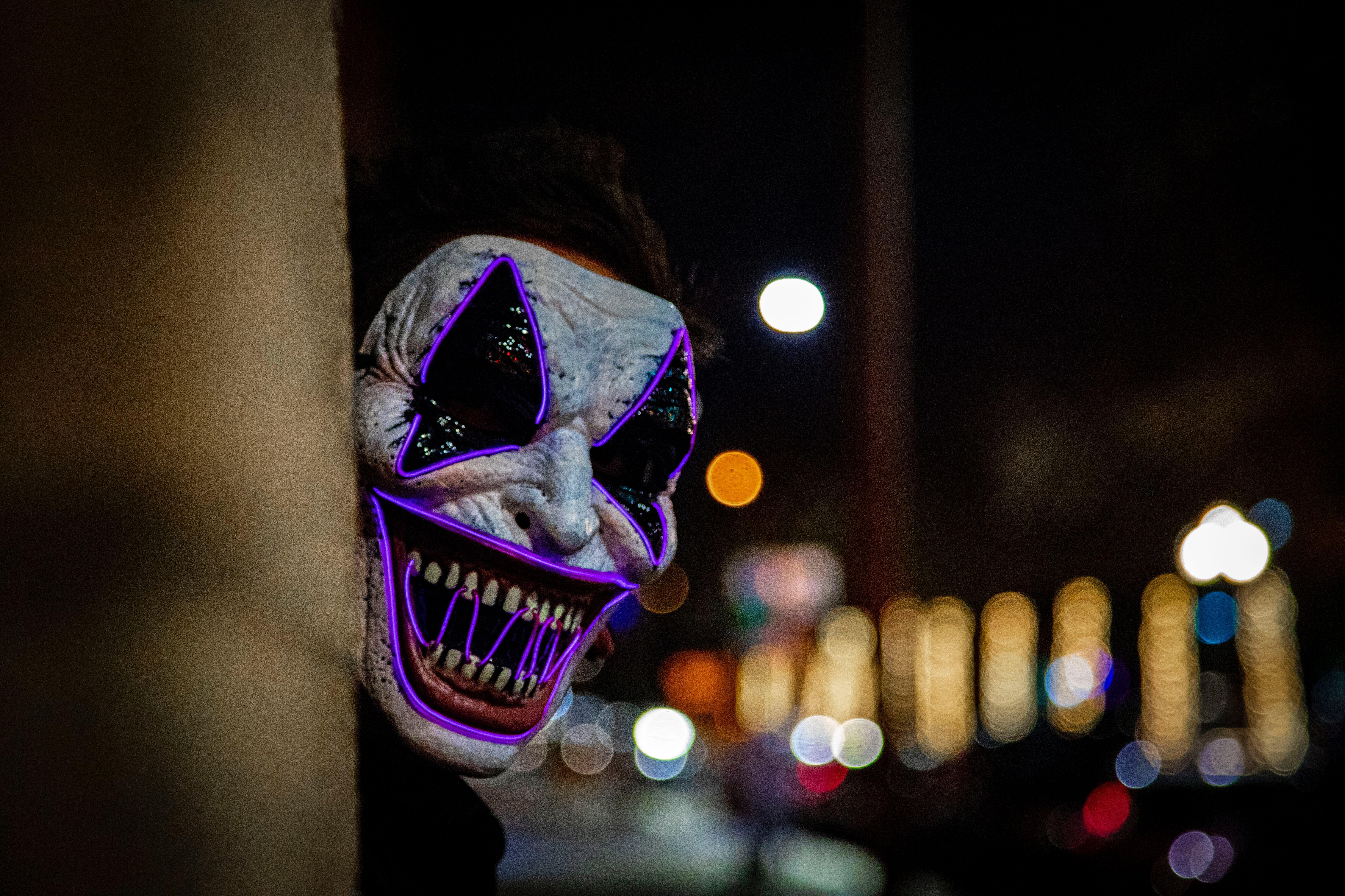 Neon Mask Picture. Download Free Image