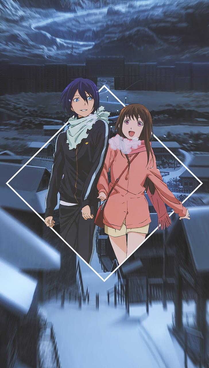 HD Wallpaper: Anime Girls, Picture In Picture, Yato Noragami