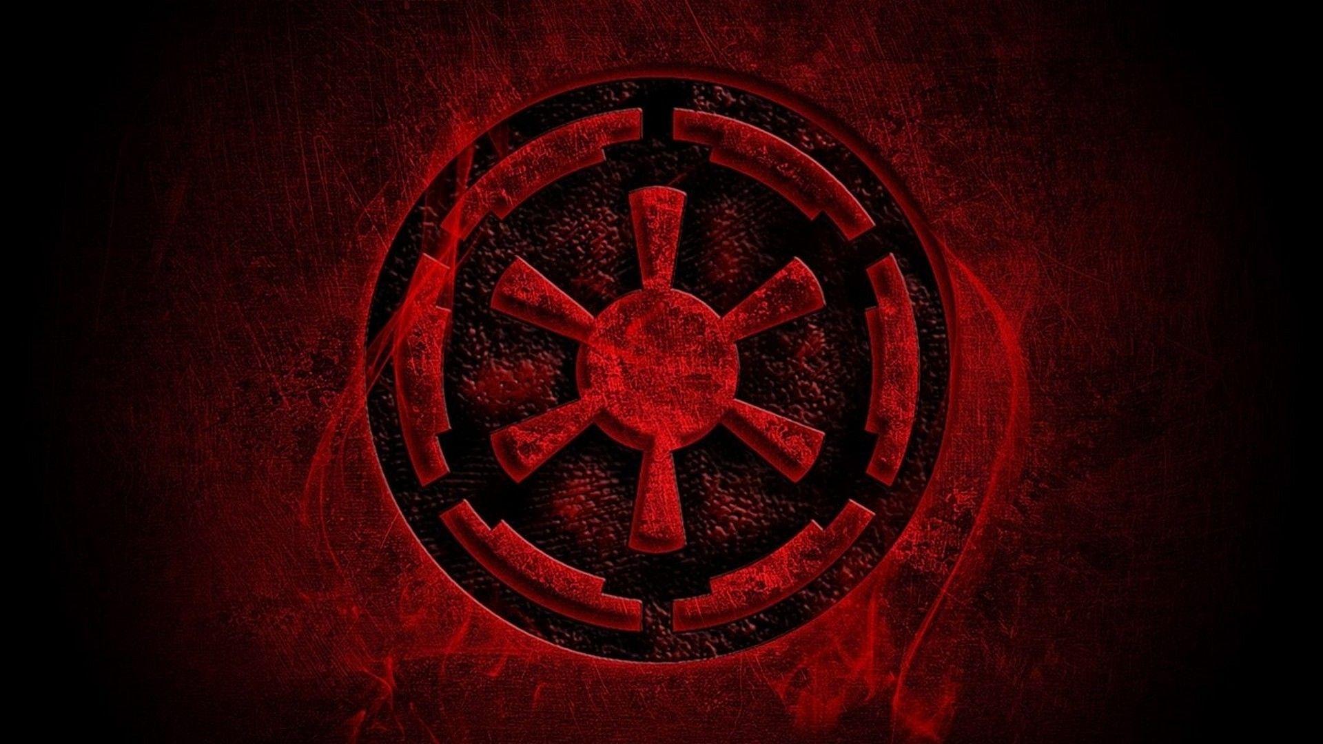 Star Wars Galactic Empire Logo Wallpaper. Star wars empire logo