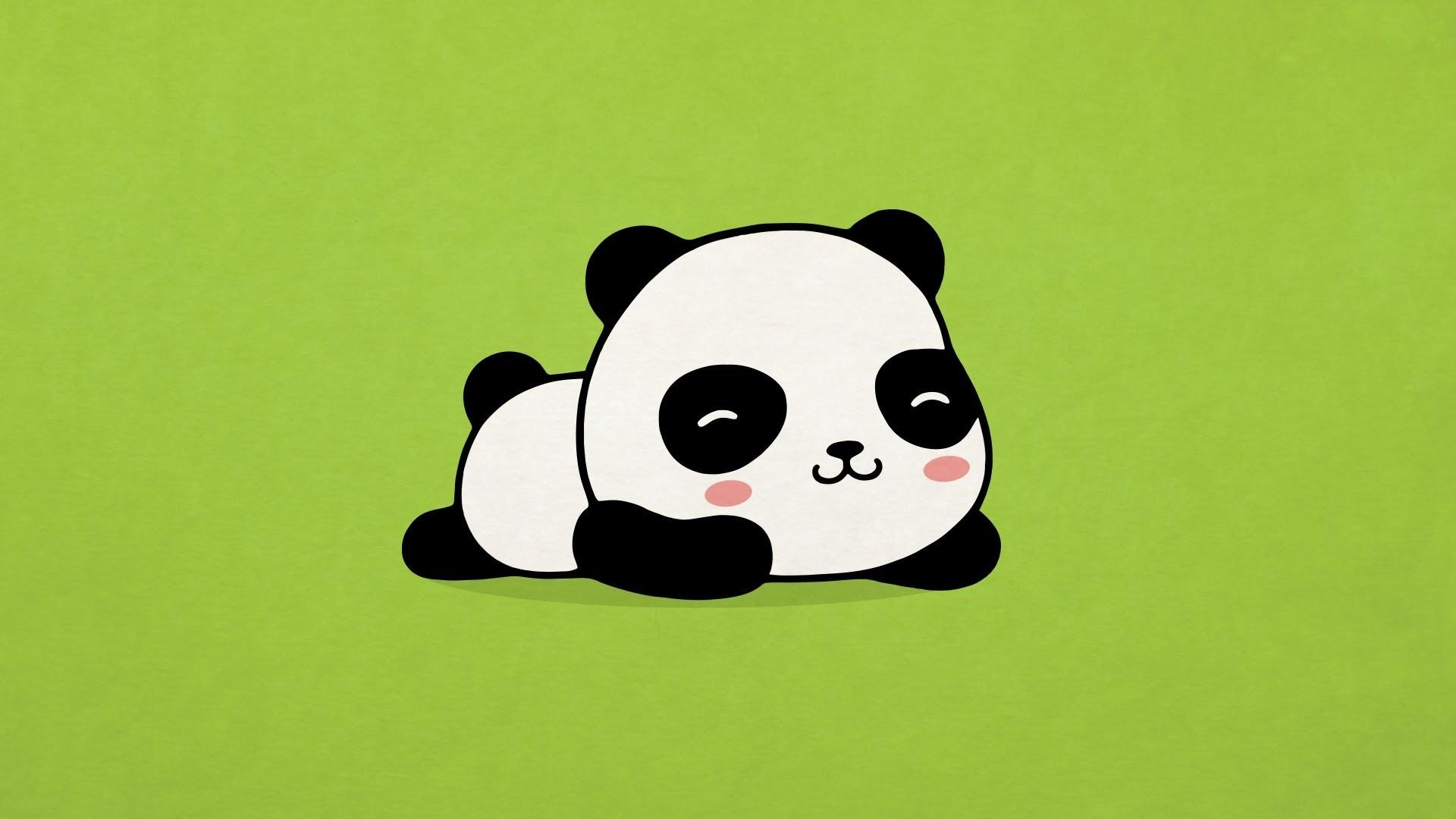 Cool Panda Wallpaper Cute Panda Drawing, HD Wallpaper