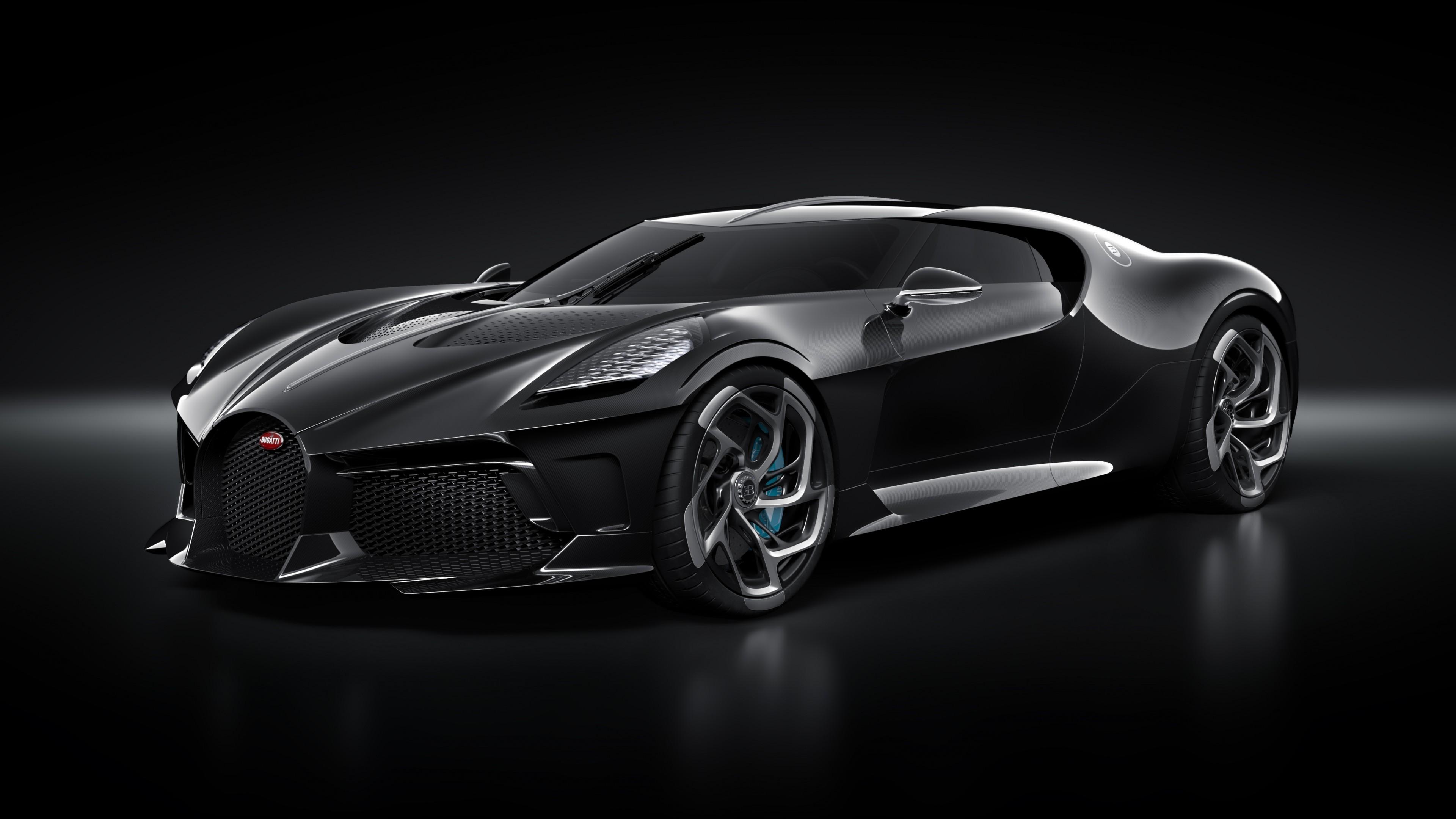 Download 3840x2160 Bugatti La Voiture Noire, Most Expensive Car