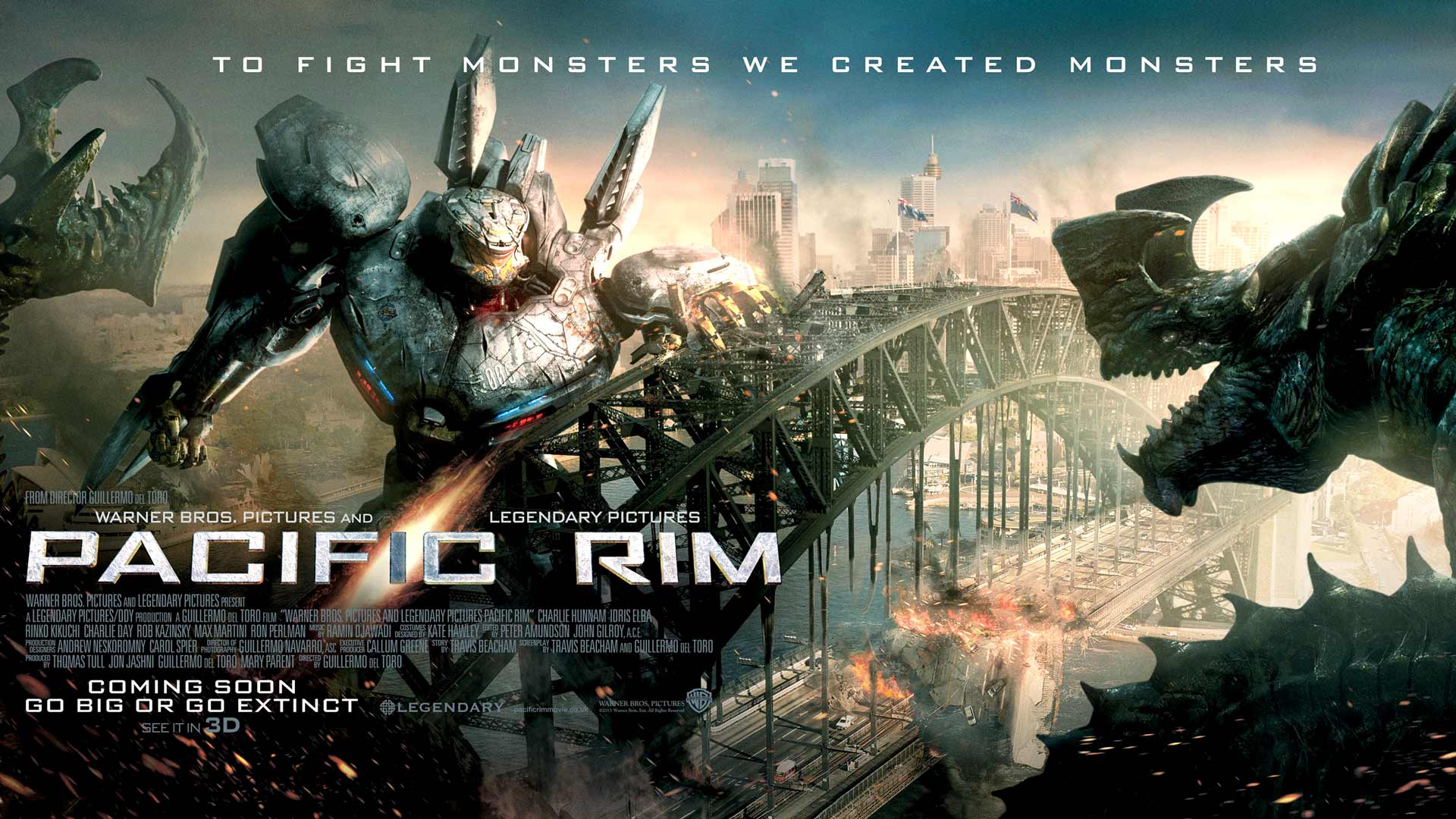 Free download Pacific Rim Wallpaper Desktop Background Movie