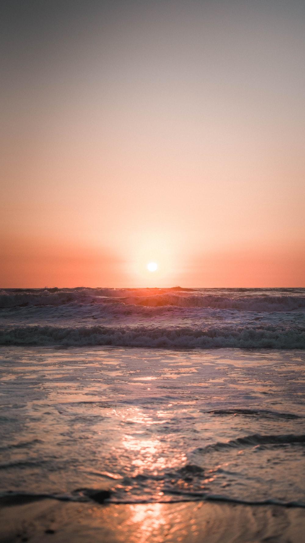 Ocean Sunset Picture. Download Free Image