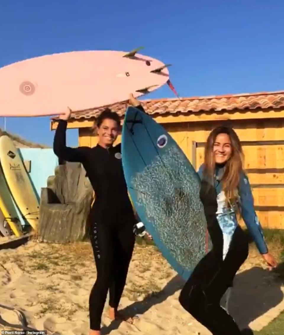 The tragedy behind French surfing champion's amazing Australian