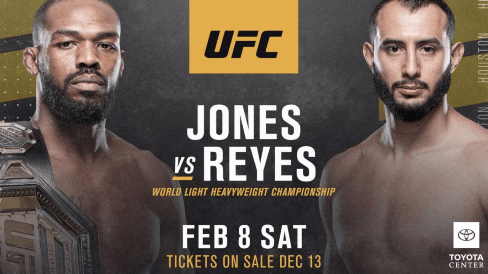 How to Watch 'UFC 247' Online Stream Jones vs. Reyes Anywhere